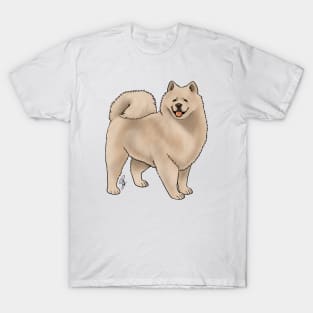 Dog - Samoyed - Cream T-Shirt